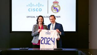 Cisco, nuevo patrocinador tecnológico del Real Madrid