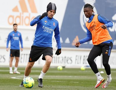 entrenamiento del real madrid