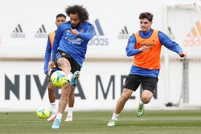 entrenamiento del real madrid