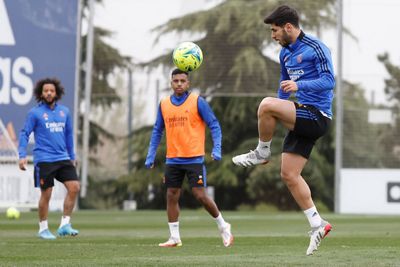 entrenamiento del real madrid