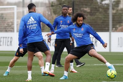 entrenamiento del real madrid