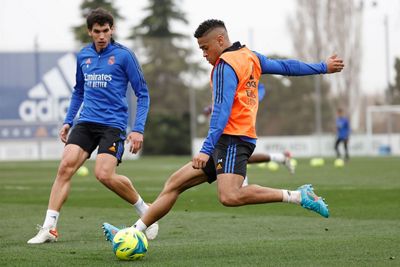 entrenamiento del real madrid