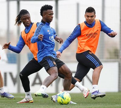 entrenamiento del real madrid