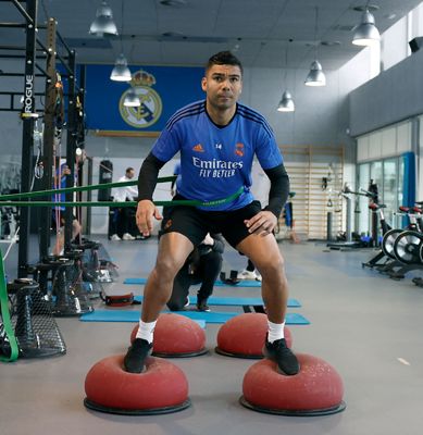entrenamiento del real madrid