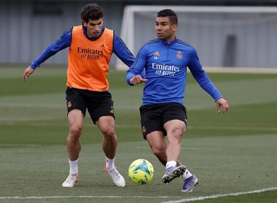 entrenamiento del real madrid