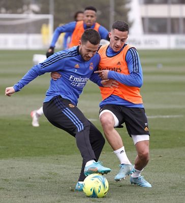 entrenamiento del real madrid