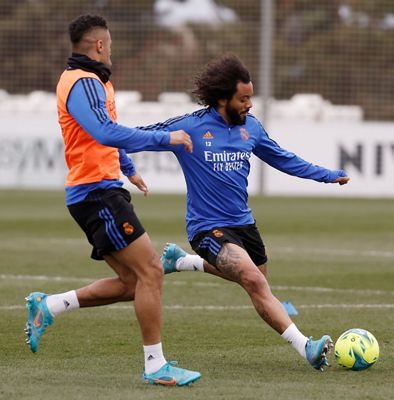 entrenamiento del real madrid
