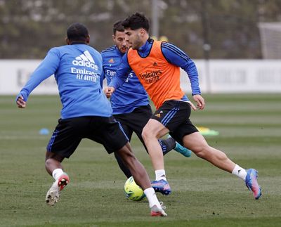 entrenamiento del real madrid