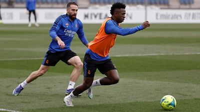 Squad continues preparations ahead of El Clásico