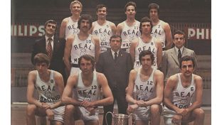 50th anniversary of club's fifth European Cup in basketball