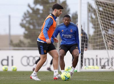 entrenamiento del real madrid
