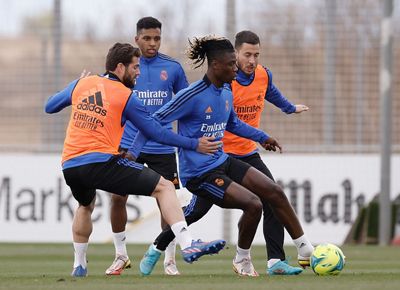 entrenamiento del real madrid