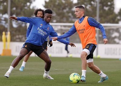 entrenamiento del real madrid