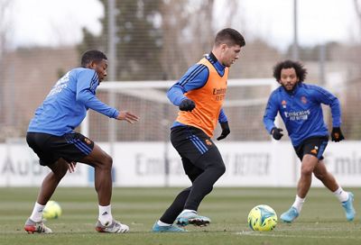 entrenamiento del real madrid