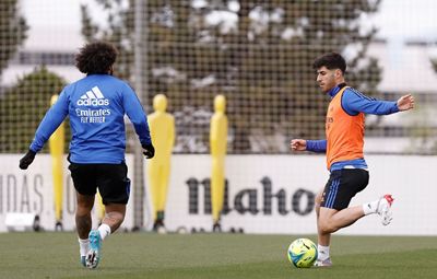 entrenamiento del real madrid