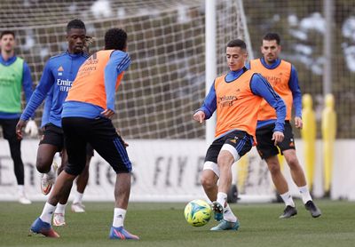 entrenamiento del real madrid