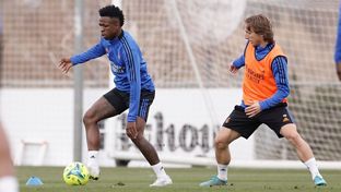 Latest training session in preparation for the Clásico