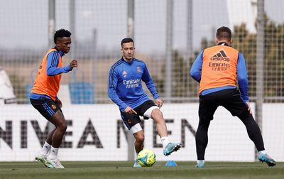entrenamiento del real madrid