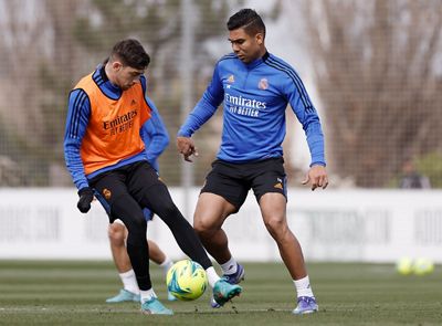 entrenamiento del real madrid