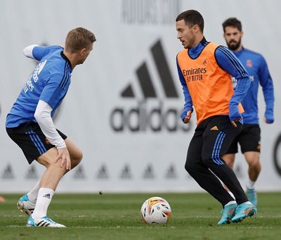 entrenamiento del real madrid