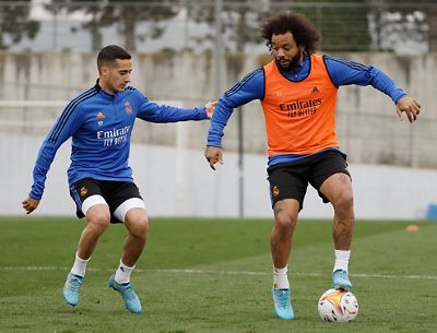 entrenamiento del real madrid