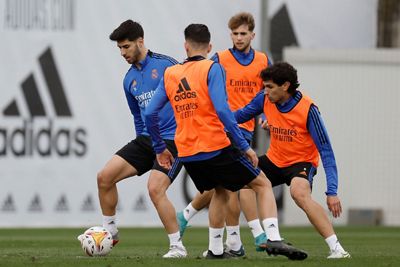 entrenamiento del real madrid