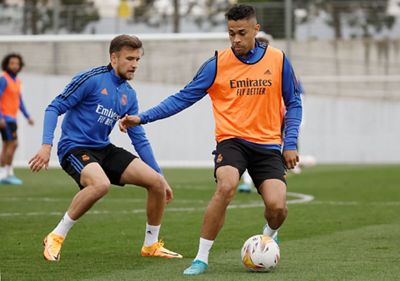 entrenamiento del real madrid