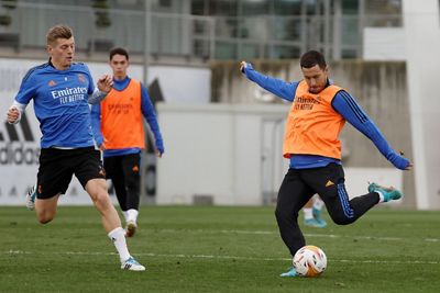 entrenamiento del real madrid
