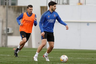 entrenamiento del real madrid