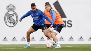 Latest session at Real Madrid City