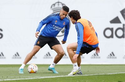 entrenamiento del real madrid