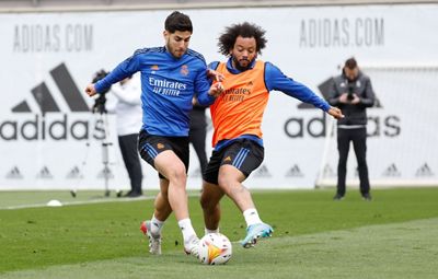 entrenamiento del real madrid