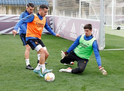 entrenamiento del real madrid