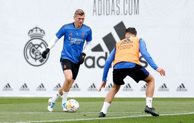 entrenamiento del real madrid