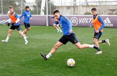entrenamiento del real madrid