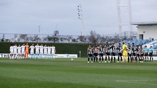 Minute's silence in memory of Luis Martínez-Laforgue