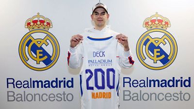 Deck, 200 partidos con el Real Madrid