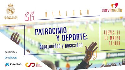 Diálogos Servimedia-Fundación Real Madrid ‘Patrocinio y Deporte: oportunidad y necesidad’, este jueves a las 19:00 h