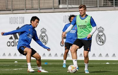 entrenamiento del real madrid