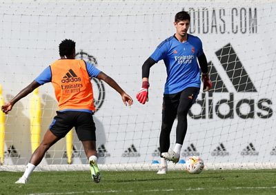 entrenamiento del real madrid