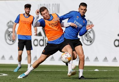 entrenamiento del real madrid