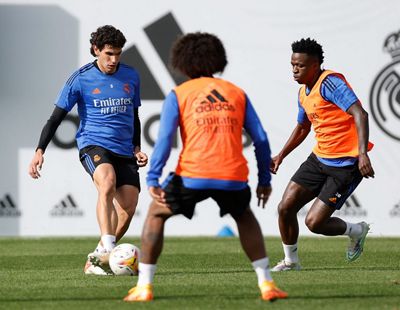 entrenamiento del real madrid