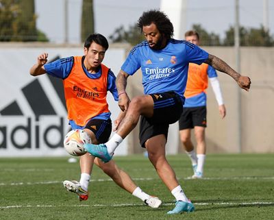 entrenamiento del real madrid