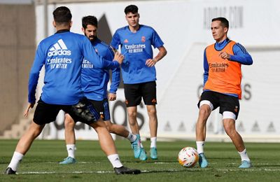 entrenamiento del real madrid