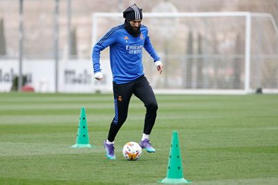 entrenamiento del real madrid