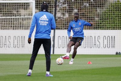 entrenamiento del real madrid