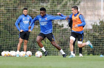 entrenamiento del real madrid