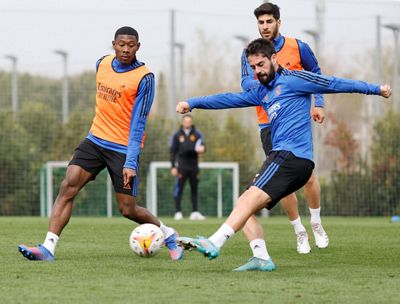 entrenamiento del real madrid
