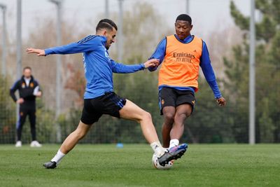 entrenamiento del real madrid