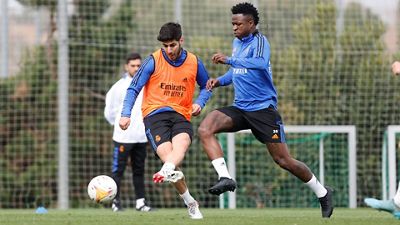 O plantel prepara o jogo frente ao Celta